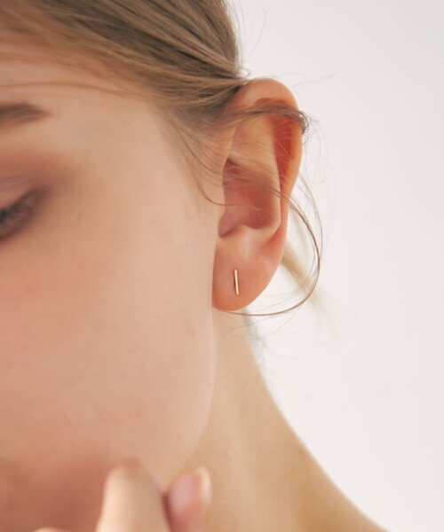 ete（エテ） ピアス 「ONLINE Limited」 K10YG ワイヤー ピアス