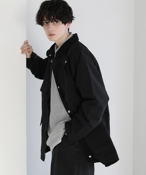 ASTRONOMY カバーオール 2wayハンティングミドルジャケット メンズ