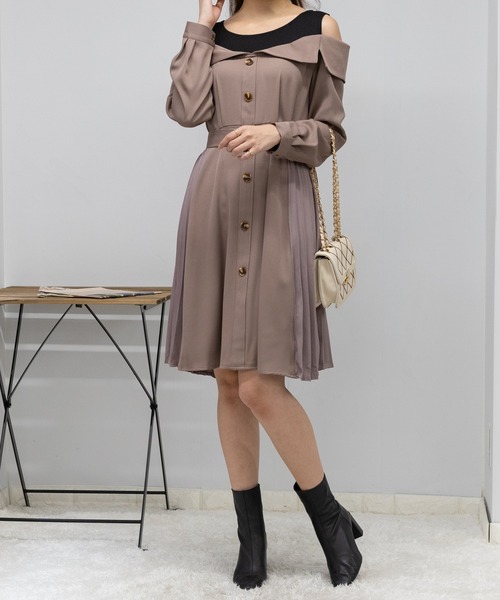 pumpkin port（パンプキンポート） ワンピース オフショルダー