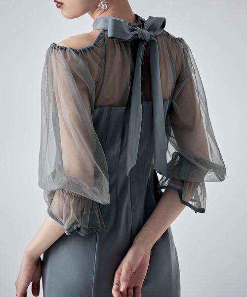 etoll.（エトル） ドレス カットアウトマーメイドドレス : ZOZOTOWN