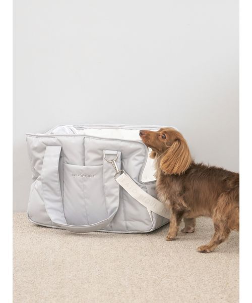gelato pique（ジェラートピケ） ペットキャリー 「CAT＆DOG