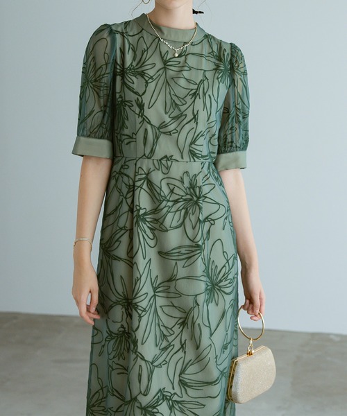 Dorry Doll（ドリードール） ドレス フロッキーデザインIラインドレス