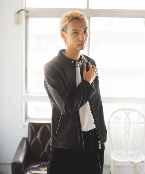 MMMM 革ジャン ライダース 「MMMM」シングルライダースジャケット