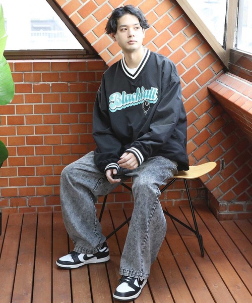 8 ナイロンジャケット ナイロンV/Nプルオーバー メンズ レディース