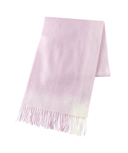 FURLA（フルラ） マフラー ストール カシミヤ100% ”ラインストーン付き