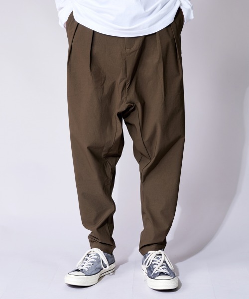 rehacer（レアセル） スラックス : Cord Sarouel Tapered Pants