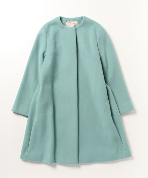 UNITED ARROWS（ユナイテッドアローズ） ノーカラーコート 36 グレー