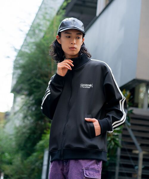 UNIT（NIXON） ジャージ サイドライン トラックジャケット/ライン