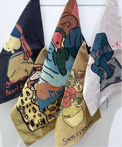 LAKOLE（ラコレ） インテリア 「世界の名作」ジャガードタペストリー