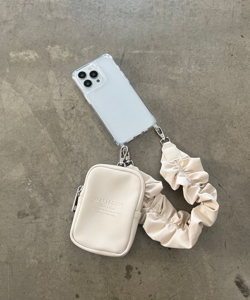 Me%（ミィパーセント） 「ストラップシート付き」ナイロンシュシュ