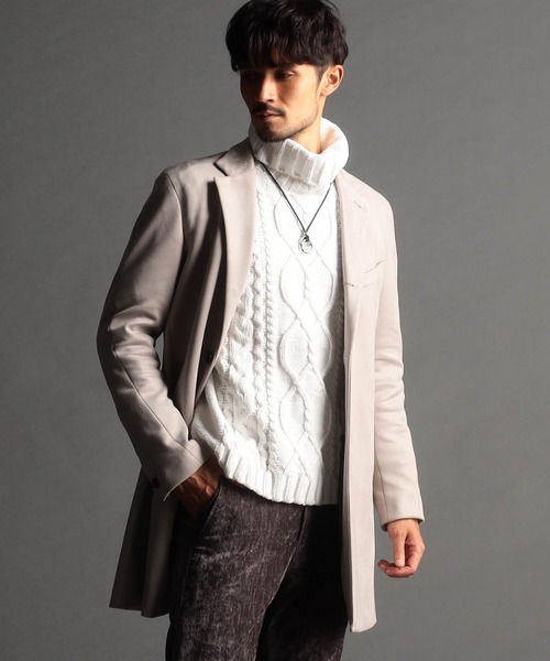 NICOLE CLUB FOR MEN（ニコルクラブフォーメン） チェスターコート