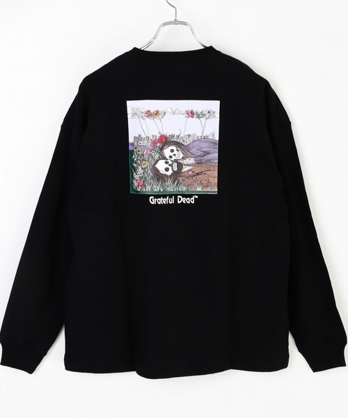 Grateful Dead（グレイトフル・デッド） tシャツ ローズ／スカル