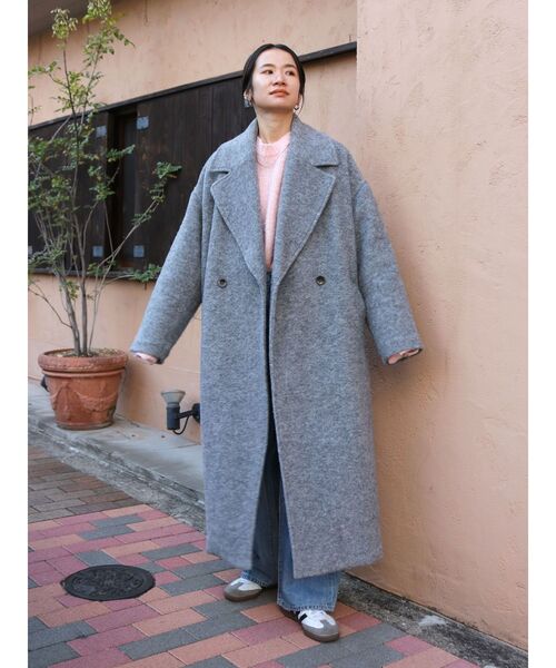 Ungrid（アングリッド） コート チェスターコート スライバー