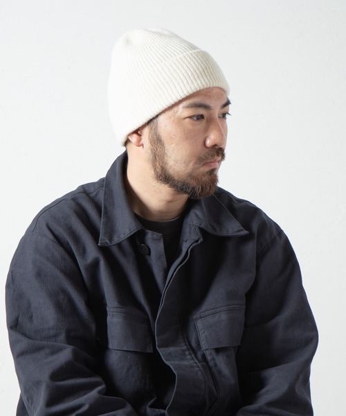 RACAL（ラカル） ニット帽 ニットキャップ Cashmere / Silk Blend Wool