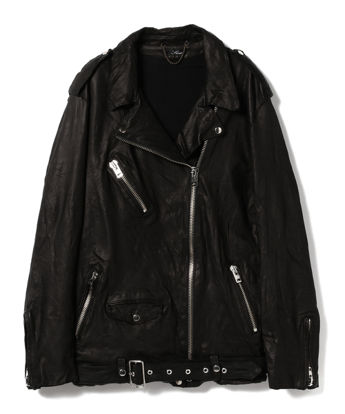 Ray BEAMS（レイ ビームス） レザージャケット ライダース sisii / new
