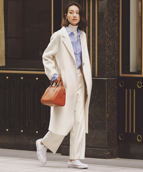 23区（ニジュウサンク） コート チェスターコート ウールリバー ロング