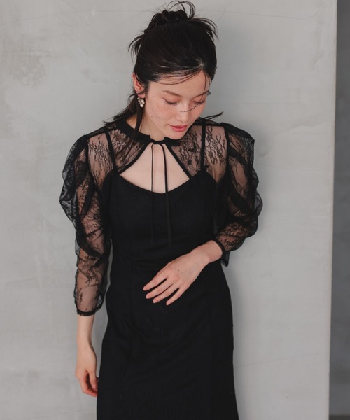 Dorry Doll（ドリードール） ドレス ボレロレイヤーレースドレス成人式