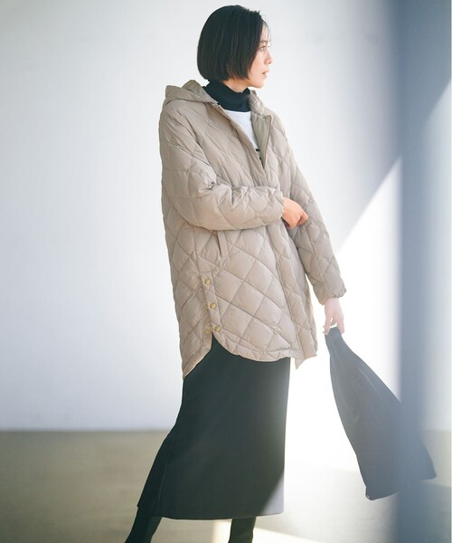 TATRAS ウールキルティングダウンコート チェスターコート TATRAS