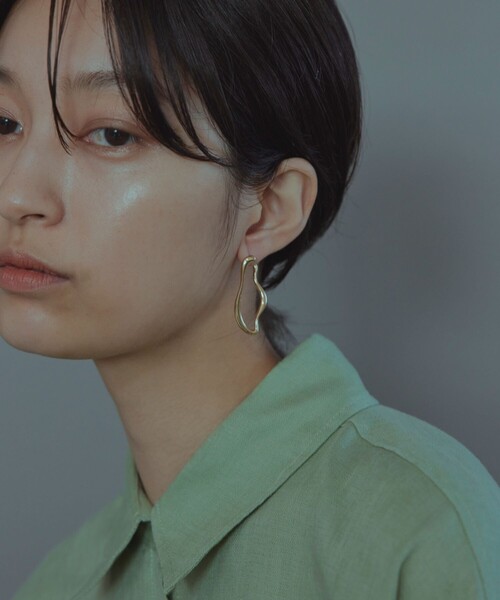 Jouete（ジュエッテ） ピアス サークルピアス ドリップ レディース