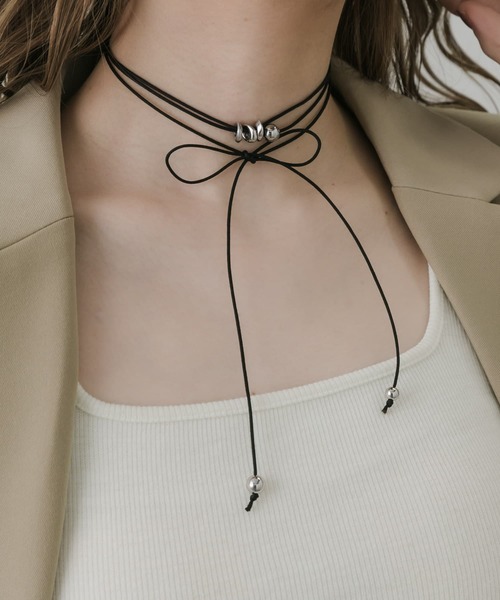 SMELLY（スメリー） チョーカー ボールマルチWAYチョーカーネックレス