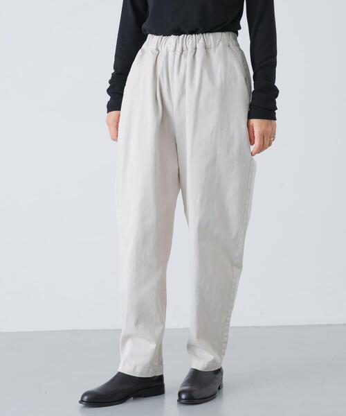 かぐれ パンツ コットンストレッチイージーパンツ レディース