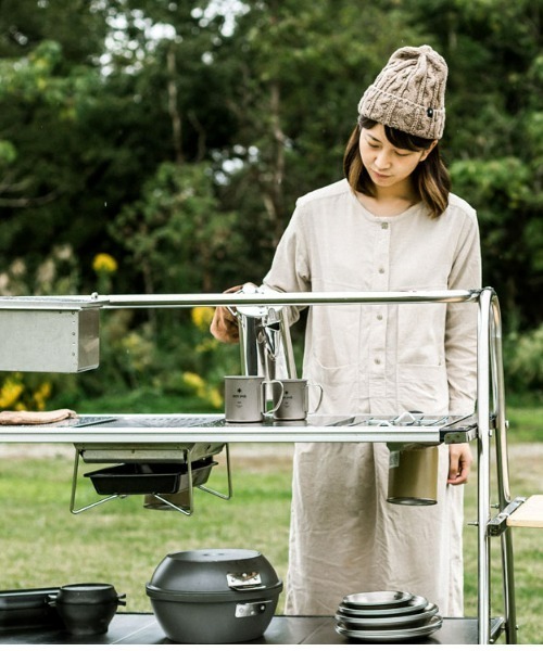 スノーピーク キッチンテーブル snow peak（スノーピーク） ステンレス