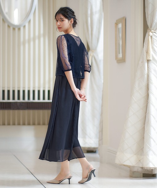 niana（ニアナ） ドレス 2wayレースボレロパーティードレス : ZOZOTOWN