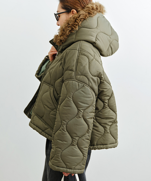 BLANCHA コート アウター 「BLANCHA/ブランカ」 Nylon fabric