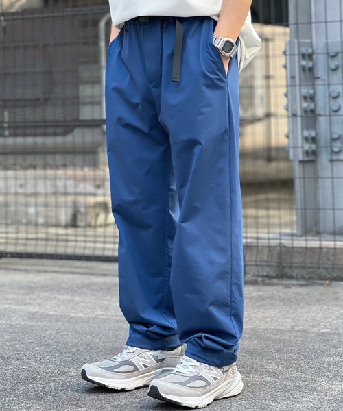 Java パンツ 「JaVaジャバ 別注」多機能！TECH素材裾ドローコード