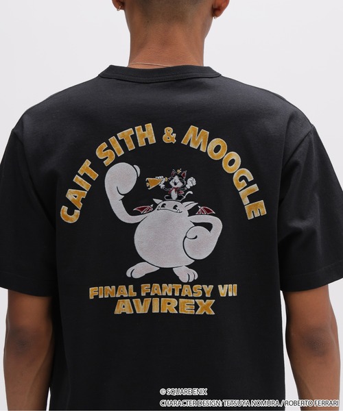 AVIREX（アヴィレックス） tシャツ × FINAL FANTASY VII REMAKE」CREW