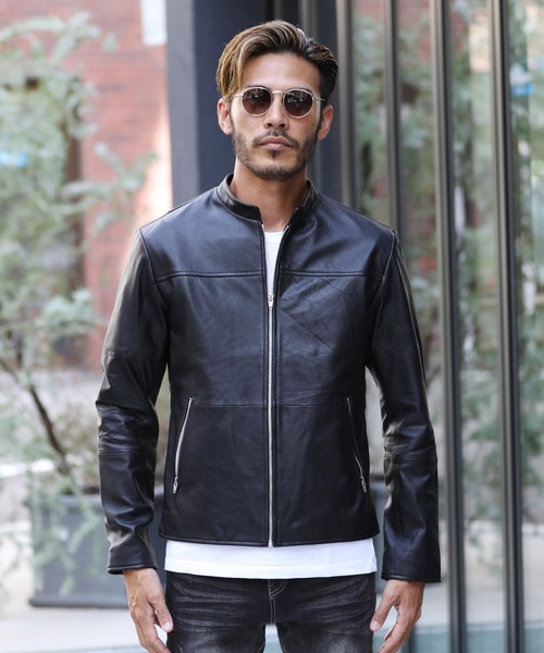 roshell（ロシェル） 革ジャン ライダース リプロダクトレザー 本革