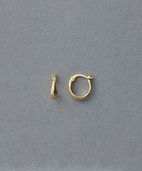 ete（エテ） ピアス K10YG フープ ピアス レディース : ZOZOTOWN Yahoo