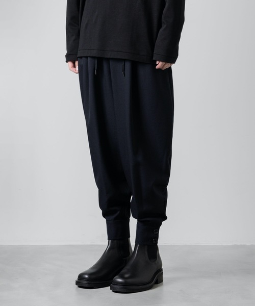 ATO（アトウ） パンツ CLASSIC WOOL CUFFS PANTS メンズ : ZOZOTOWN