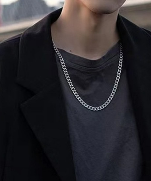 B.R.U ネックレス 「累計販売数1万本突破」シンプルチェーンネックレス