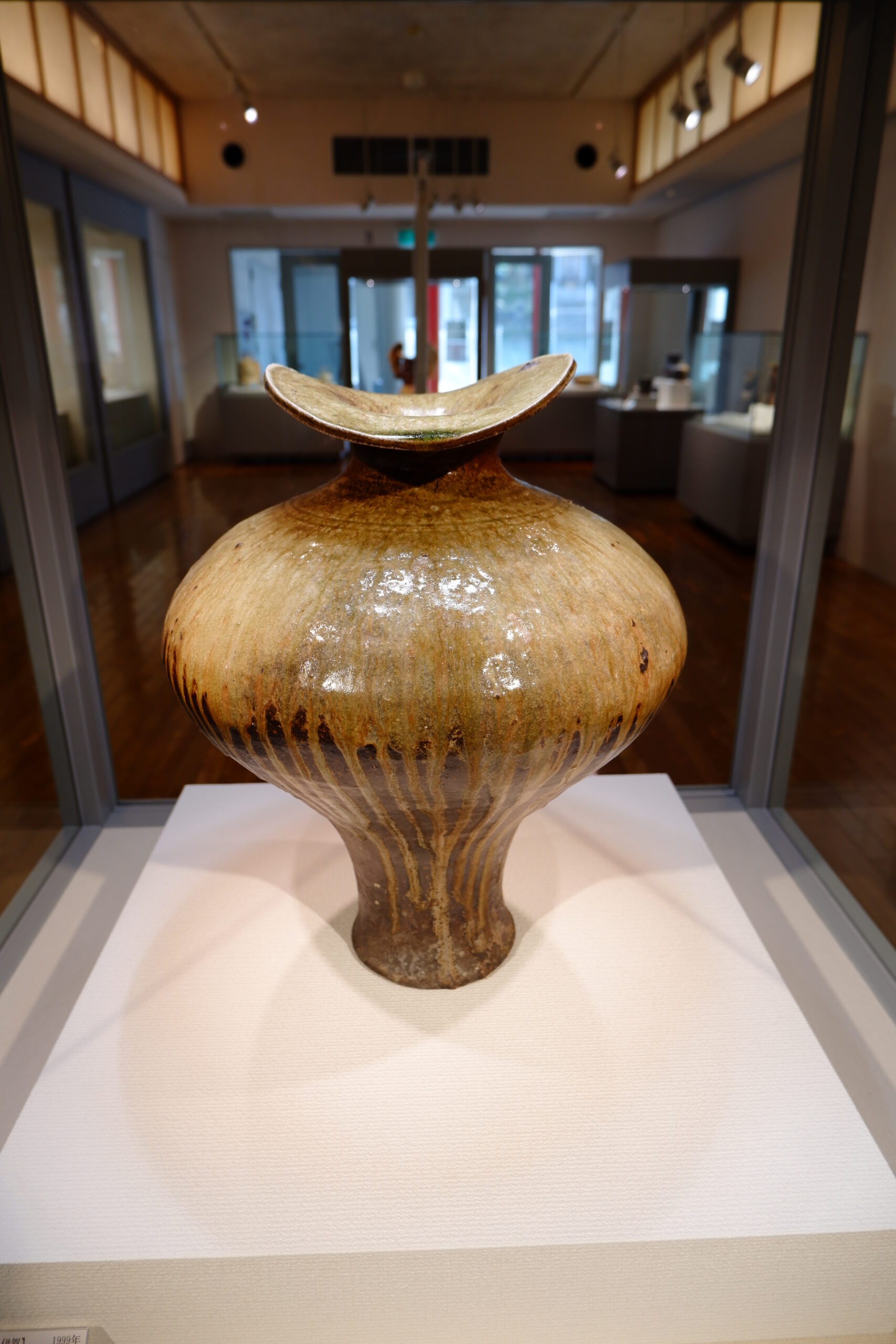 灰釉手付き鉢 陶器 箱無し 作者 小島憲二 br/新品未使用 【公式通販】