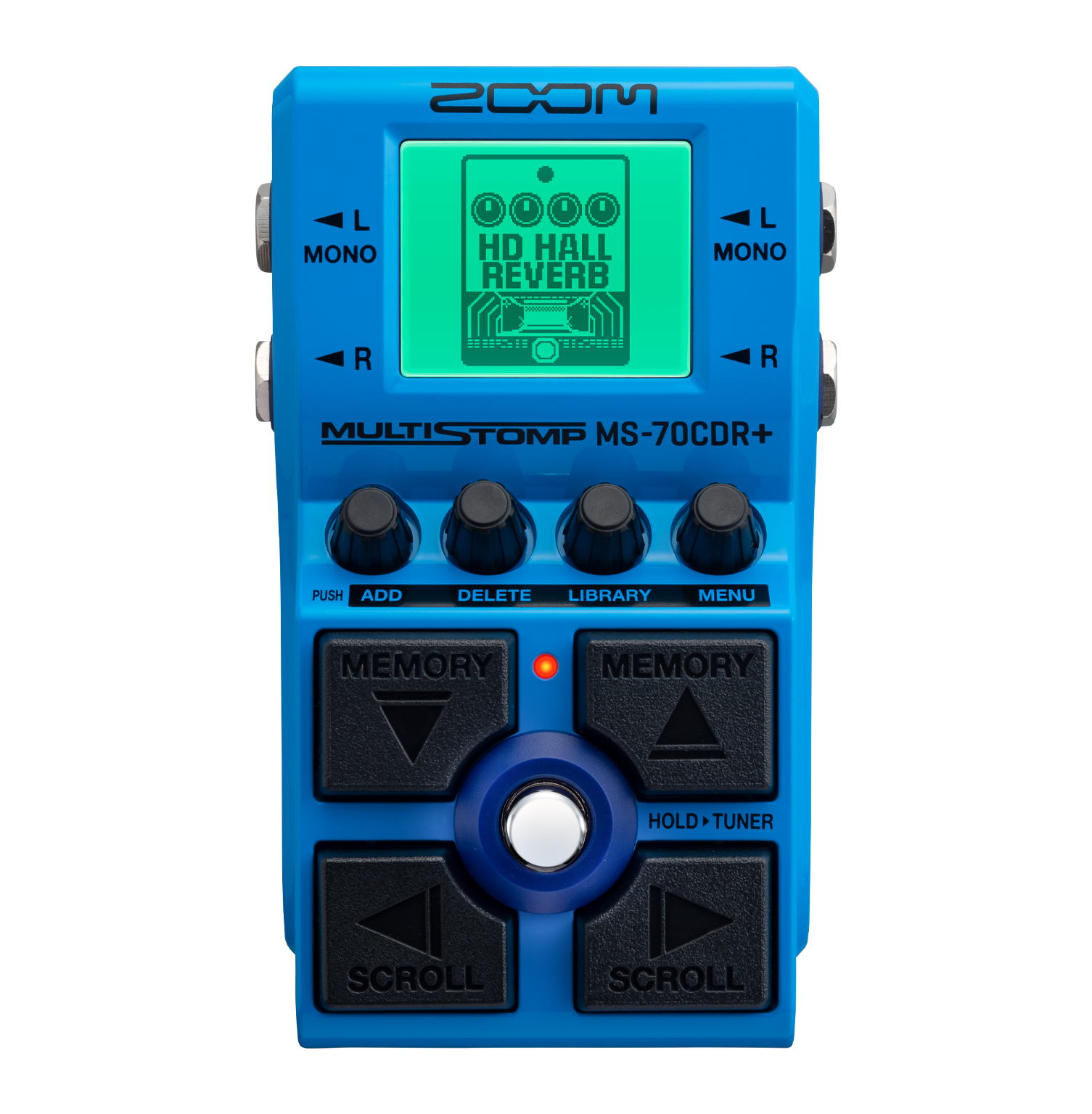 ZOOM MS-70CDR+ ギターエフェクター Zoom MS-70CDR+ Multistomp Pedal