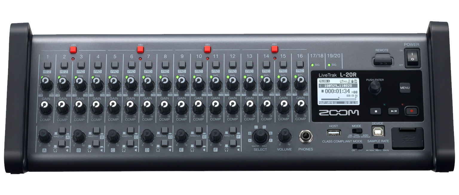 LiveTrak L-20R | Buy Now | ZOOM