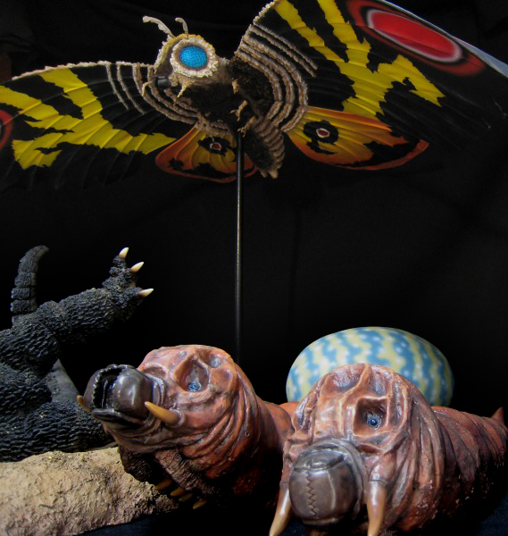 絶版パラダイス イノウエアーツ モスラvsゴジラ 完成品 ガレージキット