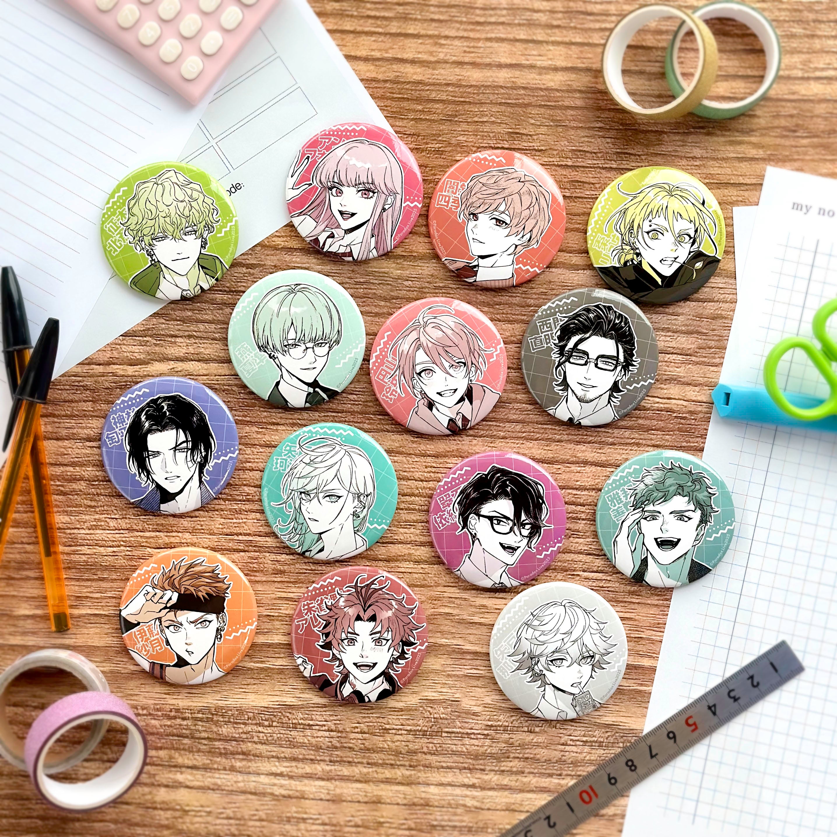 白濱亜嵐 EXILE GENERATIONS 直筆サイン入り 特大 缶バッジ 【公式通販