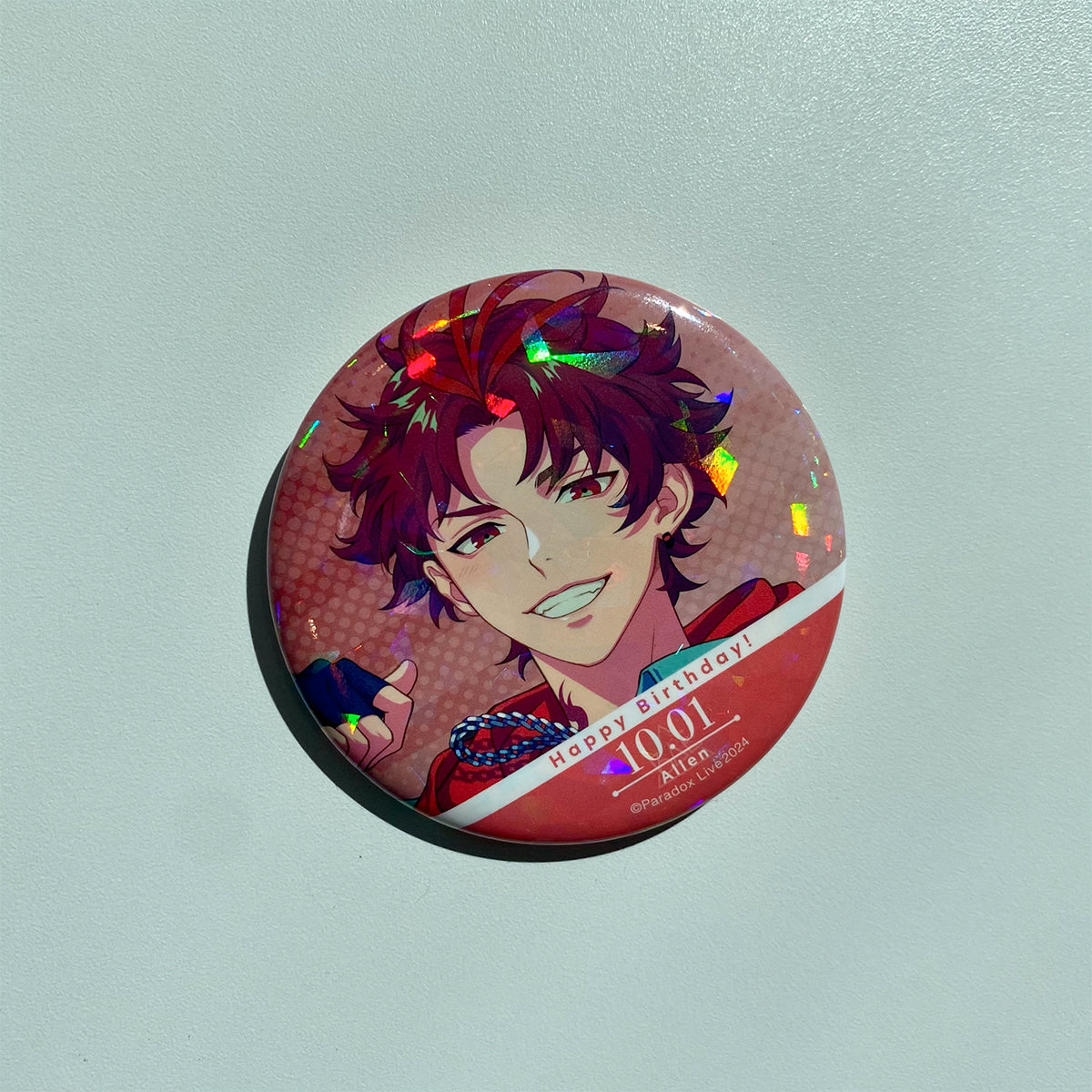 Paradox Live パラライ 朱雀野アレン 缶バッジ Track.01 Paradox Live