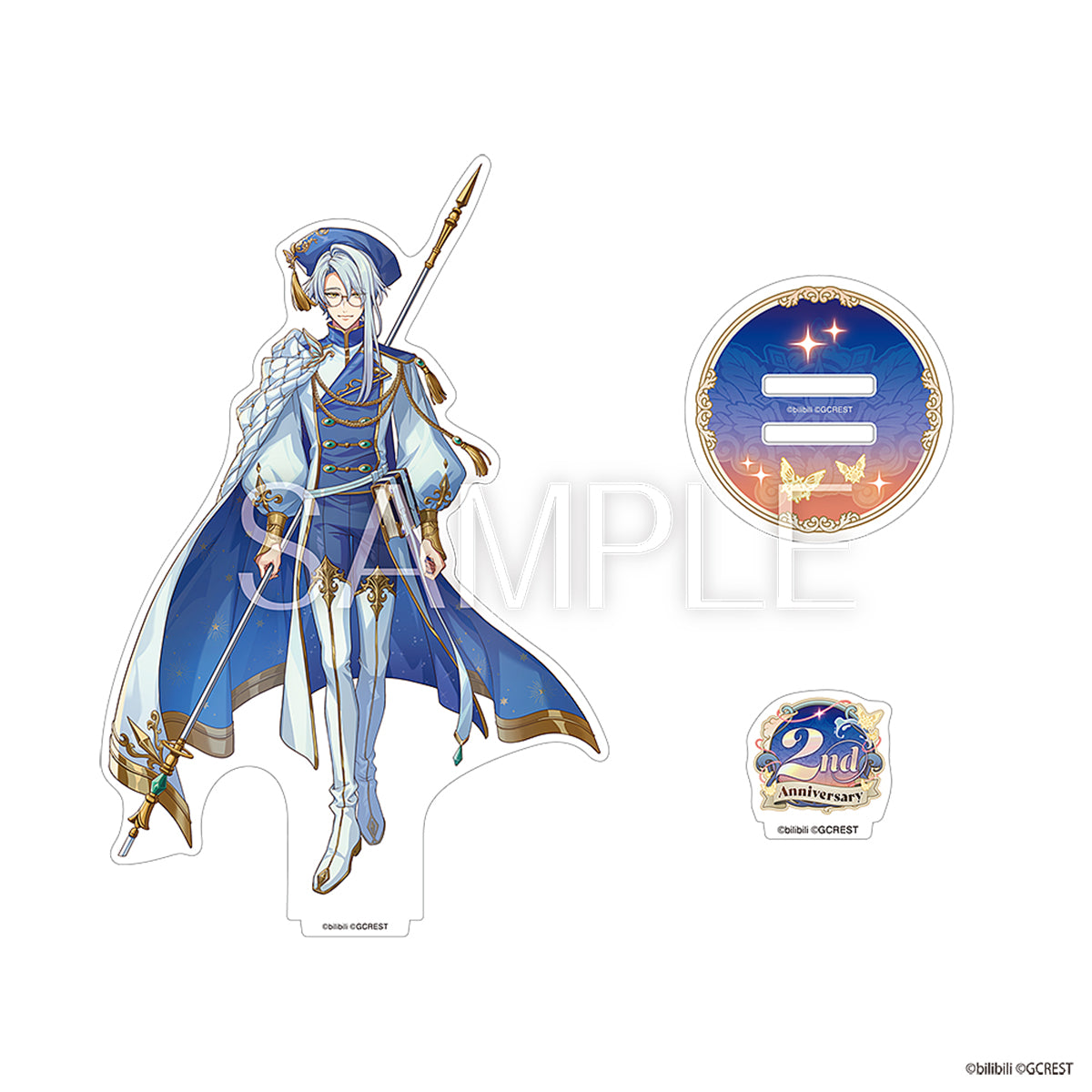 夢職人と忘れじの黒い妖精 2周年キービジュアル アクリルスタンド マイ