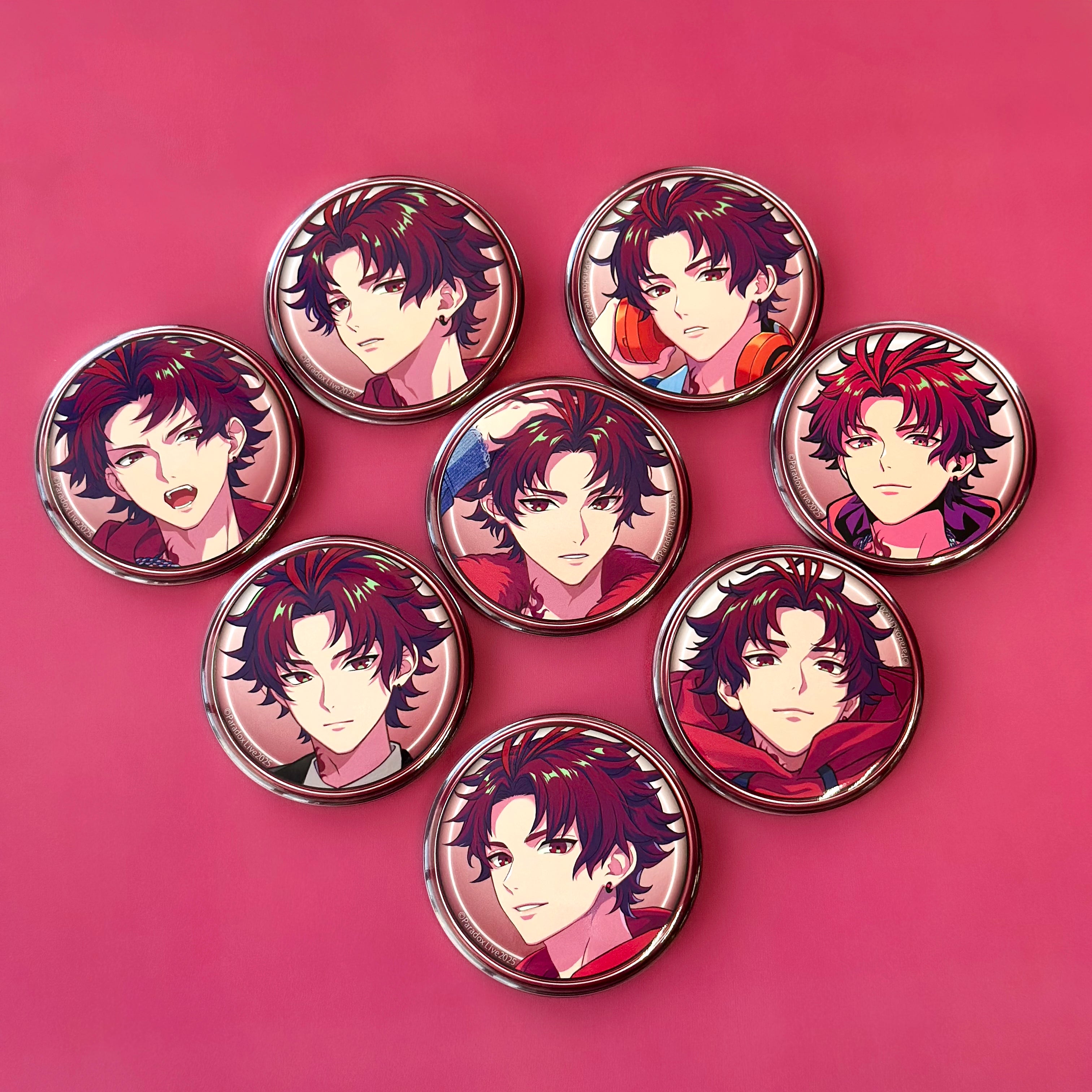 パラライ SHOW 缶バッジ 朱雀野アレン Paradox Live BIG缶バッジ 6th