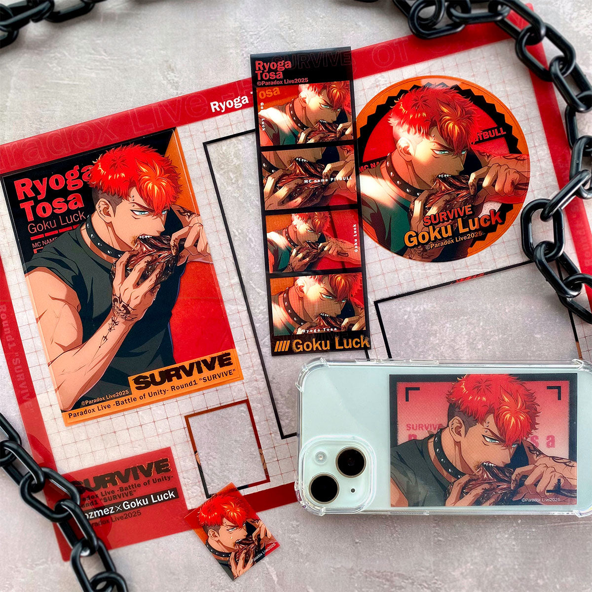 BEST FESTA‼︎ 立海 キャスト複製サイン入りA3クリアイラストシート