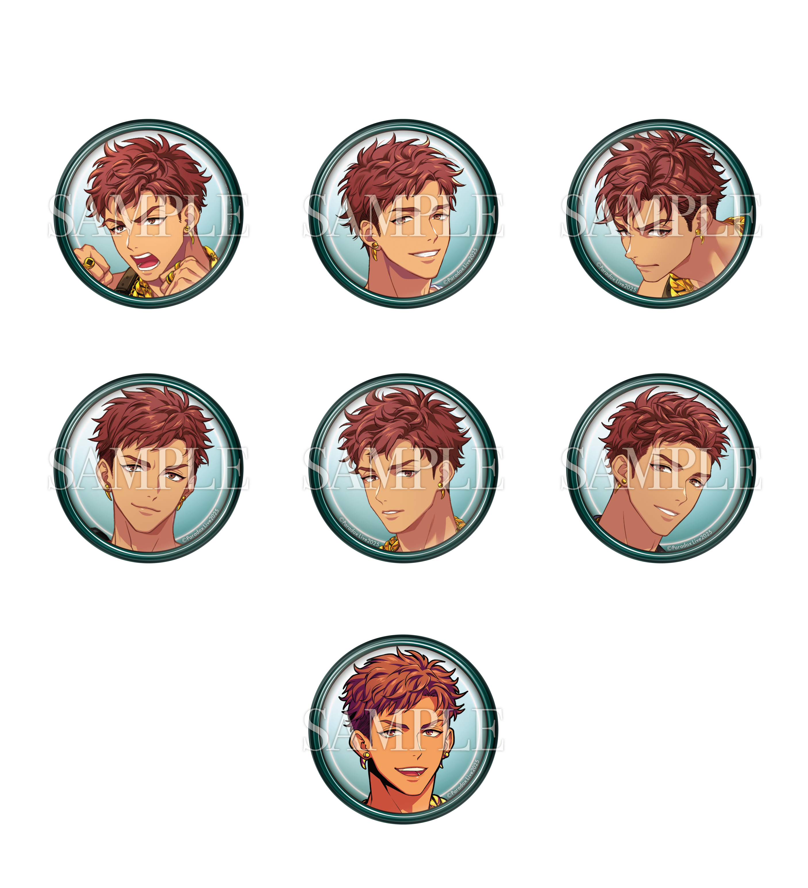 パラライ 雅邦善 缶バッジ 3周年 痛バ 48個 パラライ 雅邦善 缶バッジ