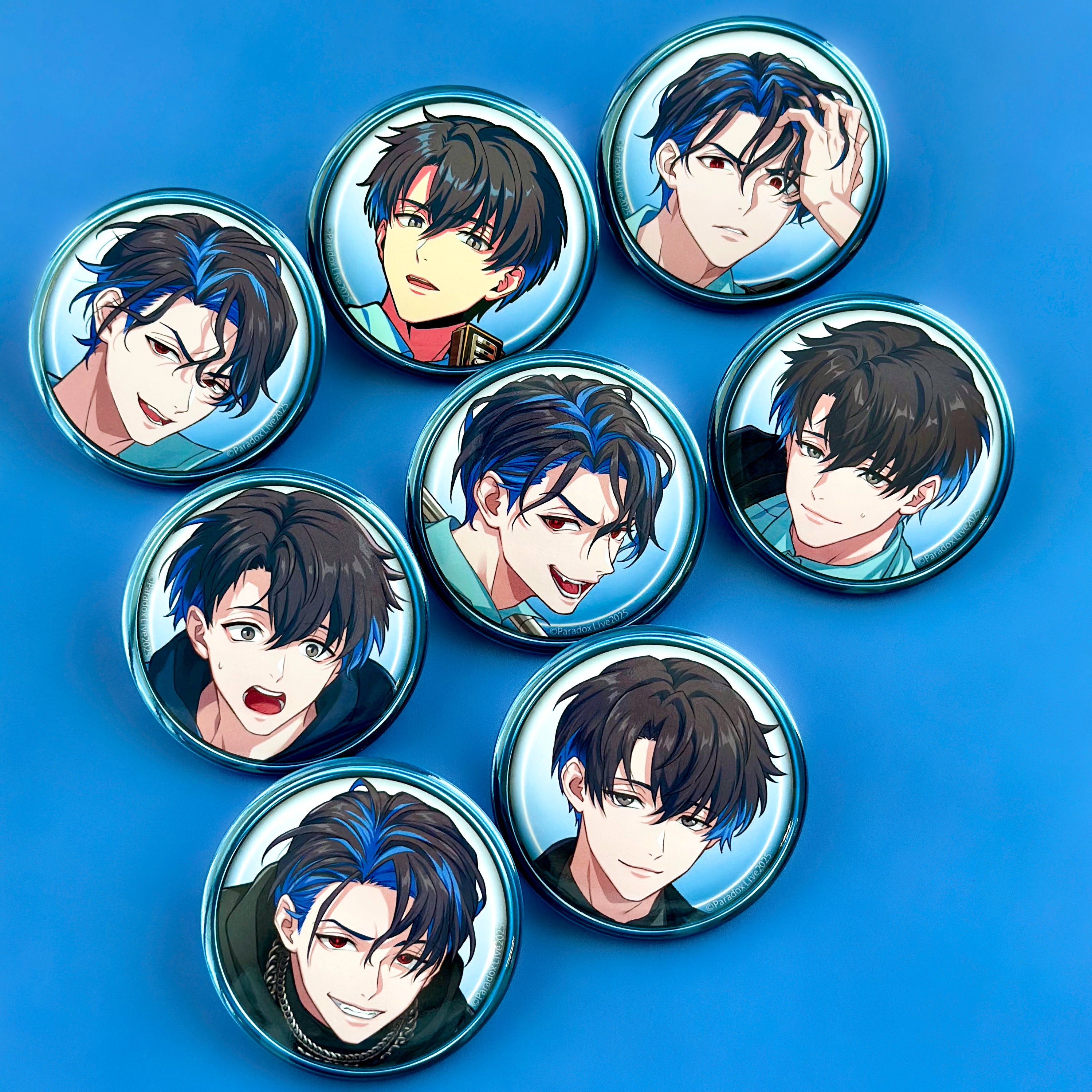 ParadoxLive パラライ ロクタ 1Nm8 缶バッジ SHOWDOWN