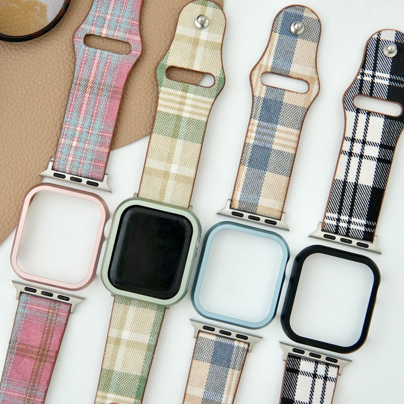 英知の彩り」タータンチェックアップルウォッチバンド – gaacal