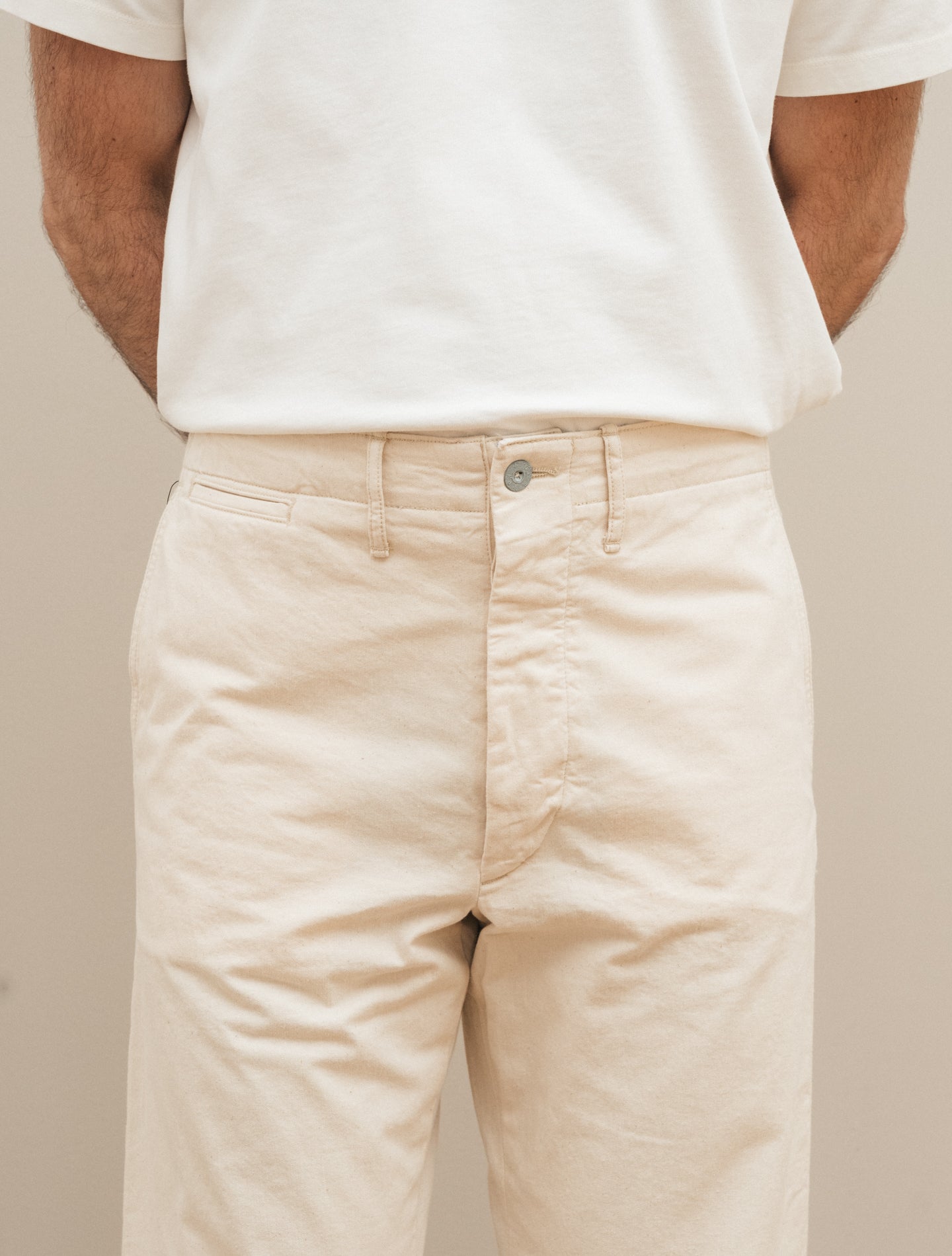RRL Chino Field Trouser Natural | Refined Utility | Gabucci