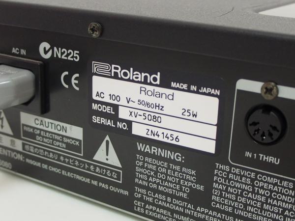 Roland XV-5080 音源モジュール Roland XV-5080 音源モジュール 中古