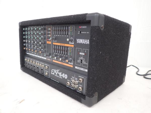 高額買取実施中!!】YAMAHA 6chパワードミキサー EMX640 ヤマハ | 楽器