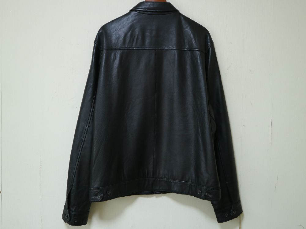 Polo by Ralph Lauren レザースイングトップ XXL ブラック POLO BY